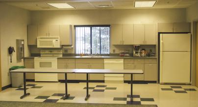 View of Community Room Kitchenette