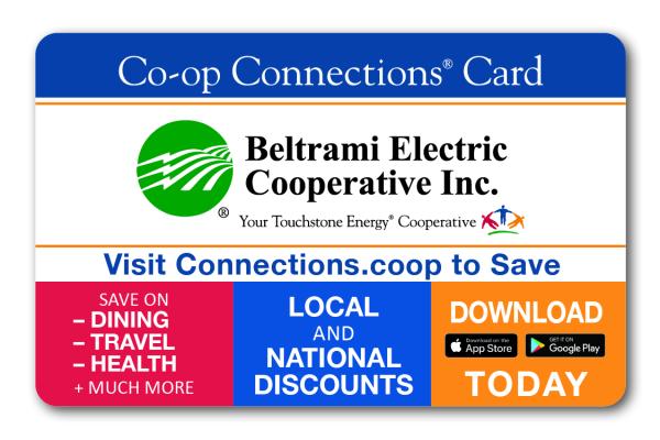BEC's Co-op Connections Card-Front image