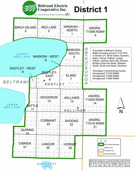 District 1 Map